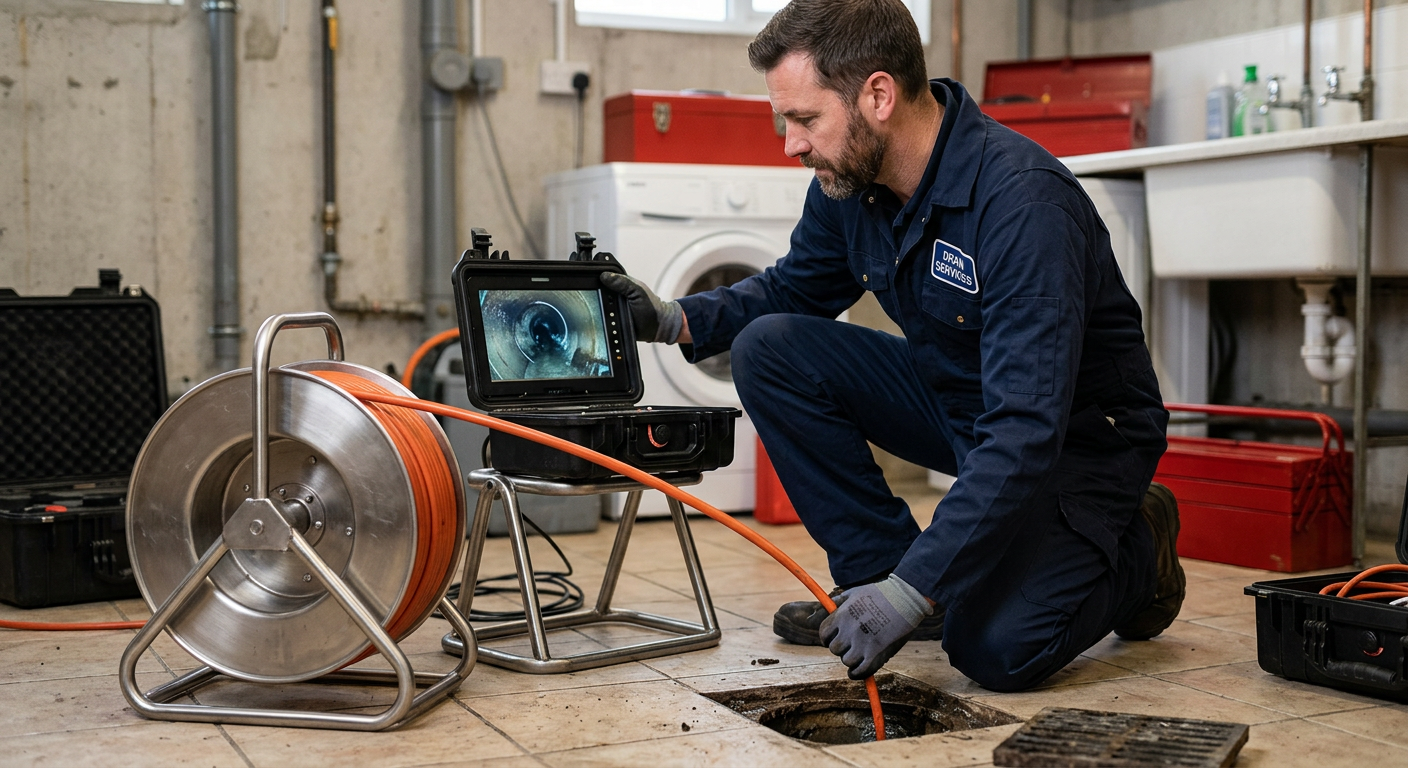 Inspection caméra endoscopique de canalisation à Vélizy-Villacoublay